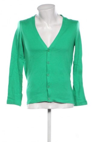 Jachetă tricotată de bărbați H&M Divided, Mărime S, Culoare Verde, Preț 111,20 Lei