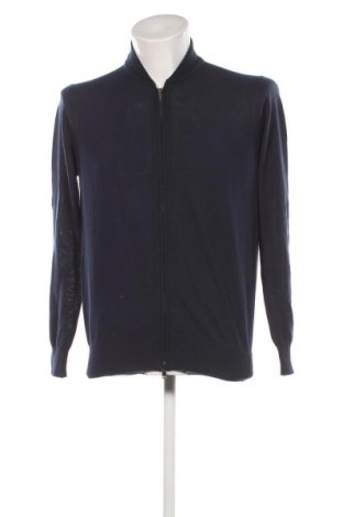 Herren Strickjacke Kangra Cashmere, Größe M, Farbe Blau, Preis € 71,99