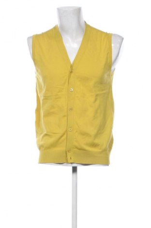 Herren Strickjacke Paolo Pecora Milano, Größe M, Farbe Gelb, Preis 96,99 €