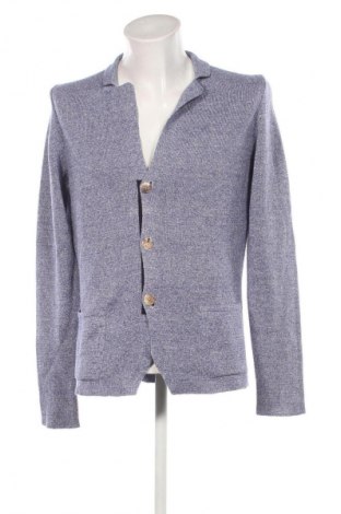 Herren Strickjacke Rossopuro, Größe L, Farbe Blau, Preis 96,99 €