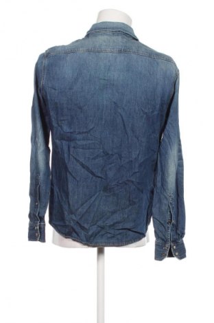 Męska koszula 7 For All Mankind, Rozmiar M, Kolor Niebieski, Cena 338,99 zł