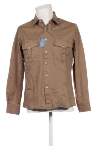 Herrenhemd Alessandro Gherardi, Größe M, Farbe Braun, Preis 102,99 €