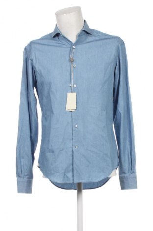 Herrenhemd Alessandro Gherardi, Größe M, Farbe Blau, Preis 102,99 €
