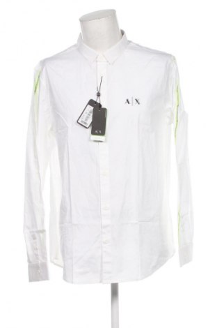 Cămașă de bărbați Armani Exchange, Mărime XXL, Culoare Alb, Preț 477,99 Lei