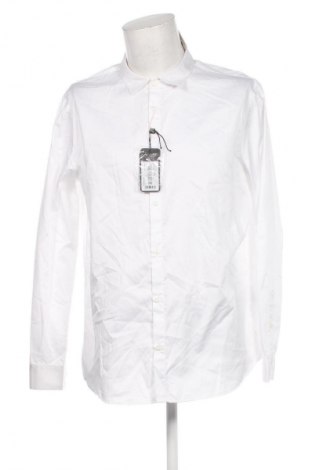 Męska koszula Armani Exchange, Rozmiar XXL, Kolor Biały, Cena 222,99 zł