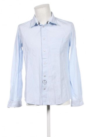 Cămașă de bărbați Armani Jeans, Mărime L, Culoare Albastru, Preț 753,67 Lei