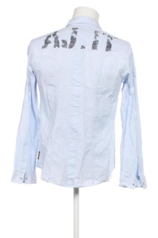 Cămașă de bărbați Armani Jeans, Mărime L, Culoare Albastru, Preț 753,67 Lei