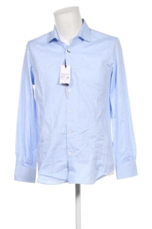 Herrenhemd Bagutta, Größe L, Farbe Blau, Preis 85,99 €