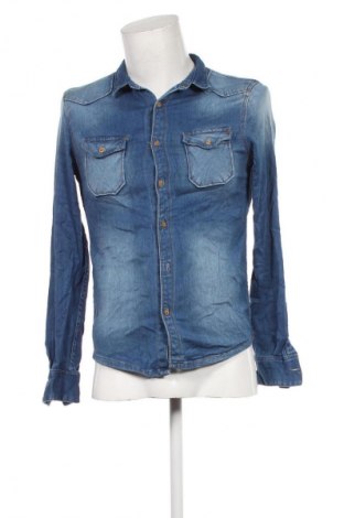 Herrenhemd Bershka, Größe S, Farbe Blau, Preis € 20,99