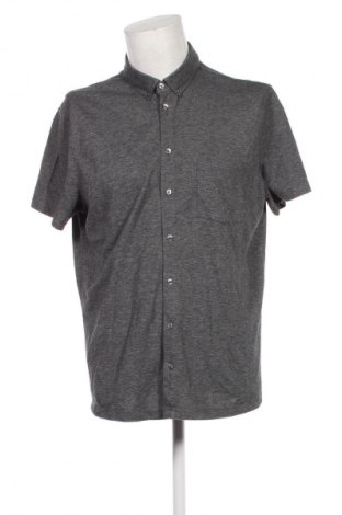 Herrenhemd Burton of London, Größe XL, Farbe Grau, Preis 17,25 €