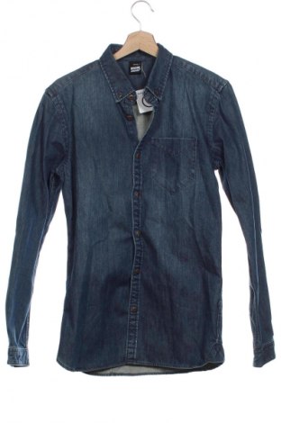 Herrenhemd Dr. Denim, Größe S, Farbe Blau, Preis 9,99 €
