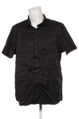 Ανδρικό πουκάμισο Dressmann, Μέγεθος 3XL, Χρώμα Μαύρο, Τιμή 21,99 €