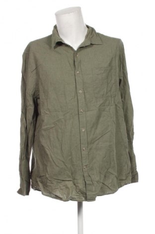 Męska koszula Dressmann, Rozmiar 3XL, Kolor Zielony, Cena 111,99 zł