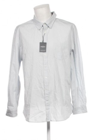 Ανδρικό πουκάμισο Dressmann, Μέγεθος 3XL, Χρώμα Γκρί, Τιμή 40,70 €