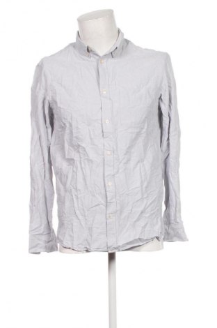 Herrenhemd H&M L.O.G.G., Größe M, Farbe Grau, Preis € 20,99