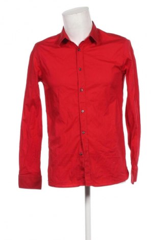 Herrenhemd Hugo Boss, Größe M, Farbe Rot, Preis 52,25 €