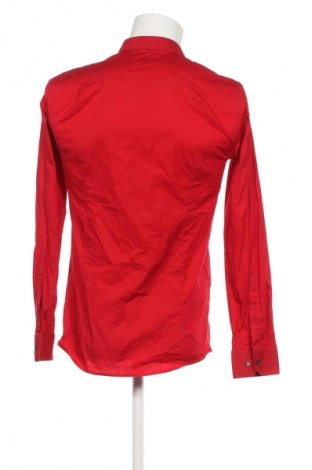 Herrenhemd Hugo Boss, Größe M, Farbe Rot, Preis 52,25 €
