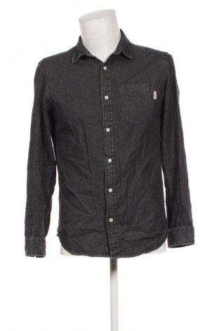 Ανδρικό πουκάμισο Jack & Jones, Μέγεθος M, Χρώμα Μαύρο, Τιμή 21,99 €