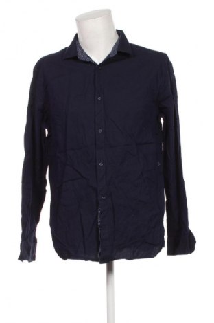 Cămașă de bărbați Jack & Jones, Mărime XXL, Culoare Albastru, Preț 110,99 Lei