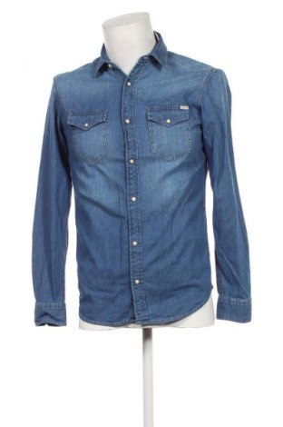 Ανδρικό πουκάμισο Jack & Jones, Μέγεθος S, Χρώμα Μπλέ, Τιμή 17,97 €