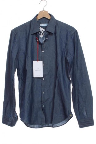 Herrenhemd Manuel Ritz, Größe M, Farbe Blau, Preis 102,99 €