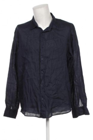 Ανδρικό πουκάμισο Massimo Dutti, Μέγεθος XXL, Χρώμα Μπλέ, Τιμή 29,07 €