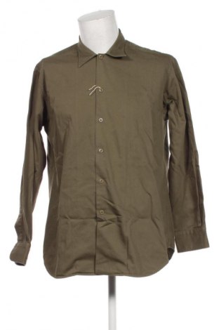 Cămașă de bărbați Massimo Dutti, Mărime L, Culoare Verde, Preț 405,99 Lei