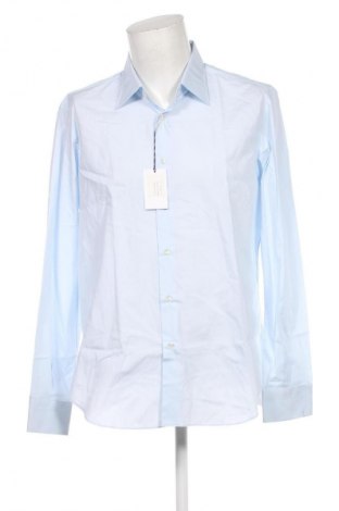 Herrenhemd Mattabisch, Größe XXL, Farbe Blau, Preis 102,99 €
