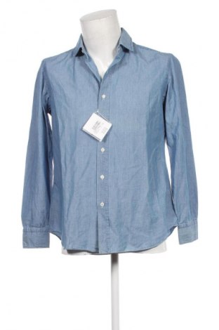 Herrenhemd Salvatore Piccolo, Größe L, Farbe Blau, Preis € 134,99