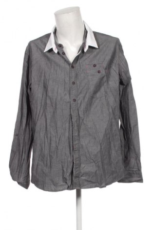 Ανδρικό πουκάμισο Soft Grey, Μέγεθος 3XL, Χρώμα Γκρί, Τιμή 15,33 €