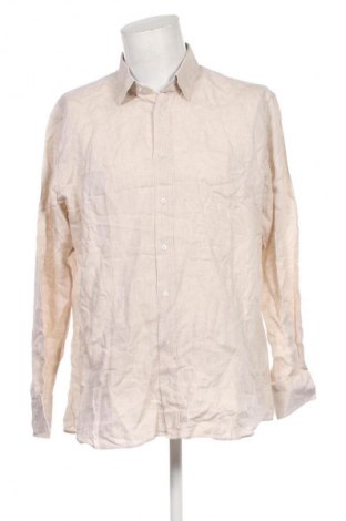 Herrenhemd Unbranded, Größe L, Farbe Beige, Preis € 20,99
