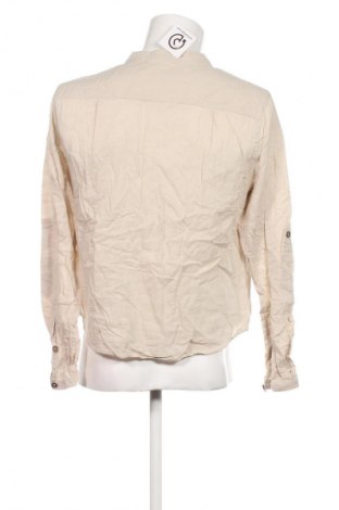 Herrenhemd Unbranded, Größe M, Farbe Beige, Preis € 20,99