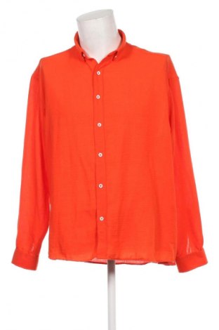 Herrenhemd Unbranded, Größe XL, Farbe Orange, Preis € 21,49