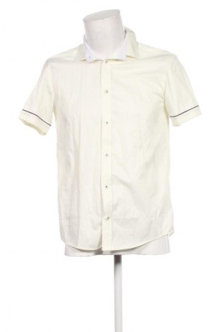 Herrenhemd Unbranded, Größe M, Farbe Ecru, Preis 14,64 €