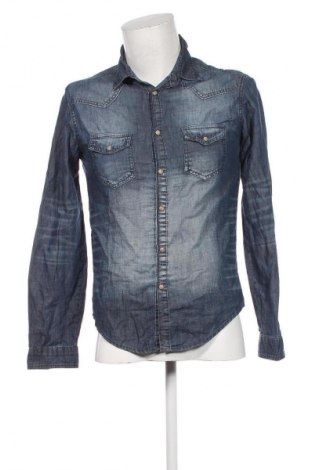 Cămașă de bărbați Zara, Mărime M, Culoare Albastru, Preț 110,99 Lei