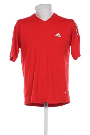 Herren T-Shirt Adidas, Größe M, Farbe Rot, Preis 18,99 €
