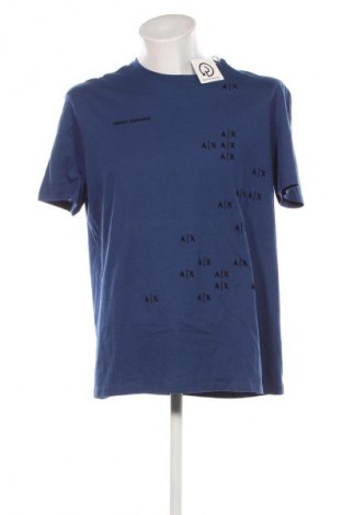 Pánske tričko  Armani Exchange, Veľkosť XL, Farba Modrá, Cena  50,95 €