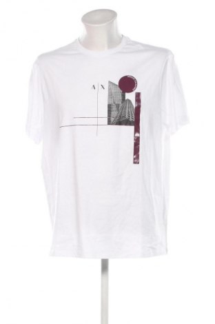 Herren T-Shirt Armani Exchange, Größe XXL, Farbe Weiß, Preis 60,99 €