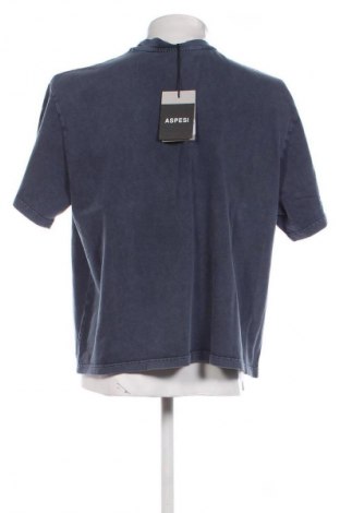 Herren T-Shirt Aspesi, Größe M, Farbe Blau, Preis 71,99 €