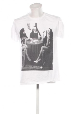 Herren T-Shirt BASTILLE, Größe L, Farbe Weiß, Preis 78,99 €