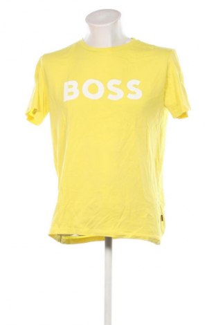 Herren T-Shirt BOSS, Größe L, Farbe Gelb, Preis 31,00 €