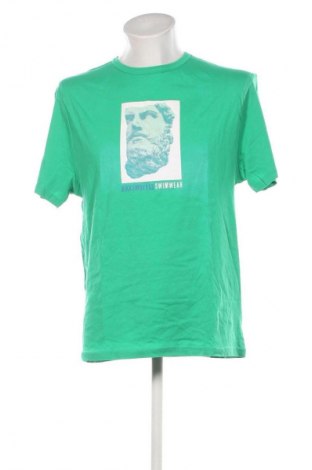 Męski T-shirt Bikkembergs, Rozmiar XXL, Kolor Zielony, Cena 285,99 zł
