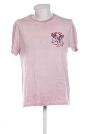 Herren T-Shirt Brooksfield, Größe L, Farbe Aschrosa, Preis € 43,99