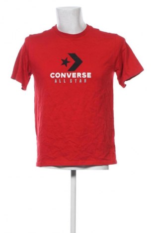 Мъжка тениска Converse, Размер M, Цвят Червен, Цена 27,99 лв.