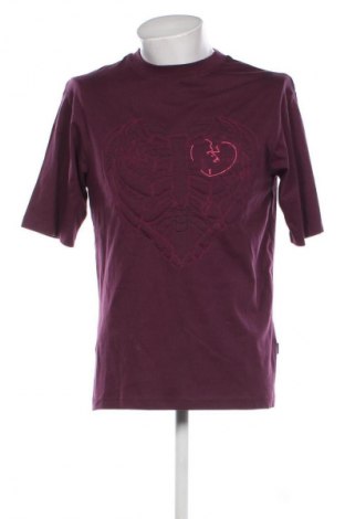 Męski T-shirt Cropp, Rozmiar S, Kolor Fioletowy, Cena 80,11 zł