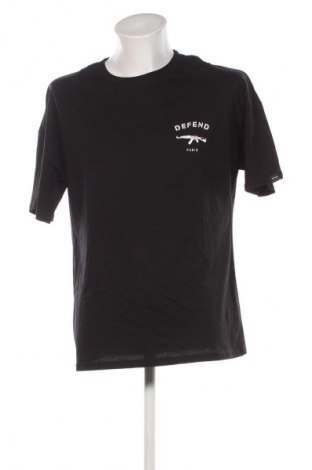 Męski T-shirt Defend, Rozmiar M, Kolor Czarny, Cena 111,99 zł