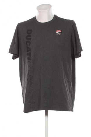 Męski T-shirt Ducati, Rozmiar 3XL, Kolor Szary, Cena 96,61 zł