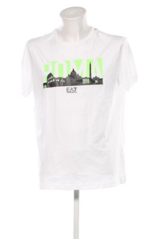 Herren T-Shirt Emporio Armani, Größe 3XL, Farbe Weiß, Preis 78,99 €