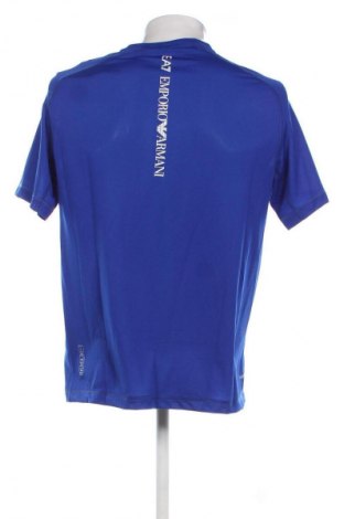 Tricou de bărbați Emporio Armani, Mărime L, Culoare Albastru, Preț 372,99 Lei
