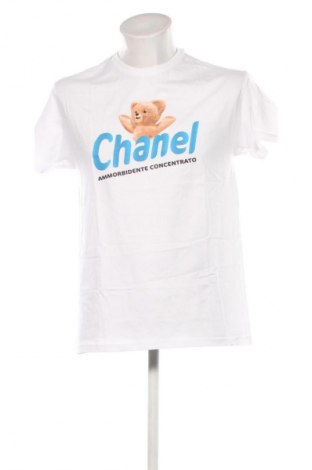 Herren T-Shirt FAKE LAB, Größe M, Farbe Weiß, Preis 23,99 €